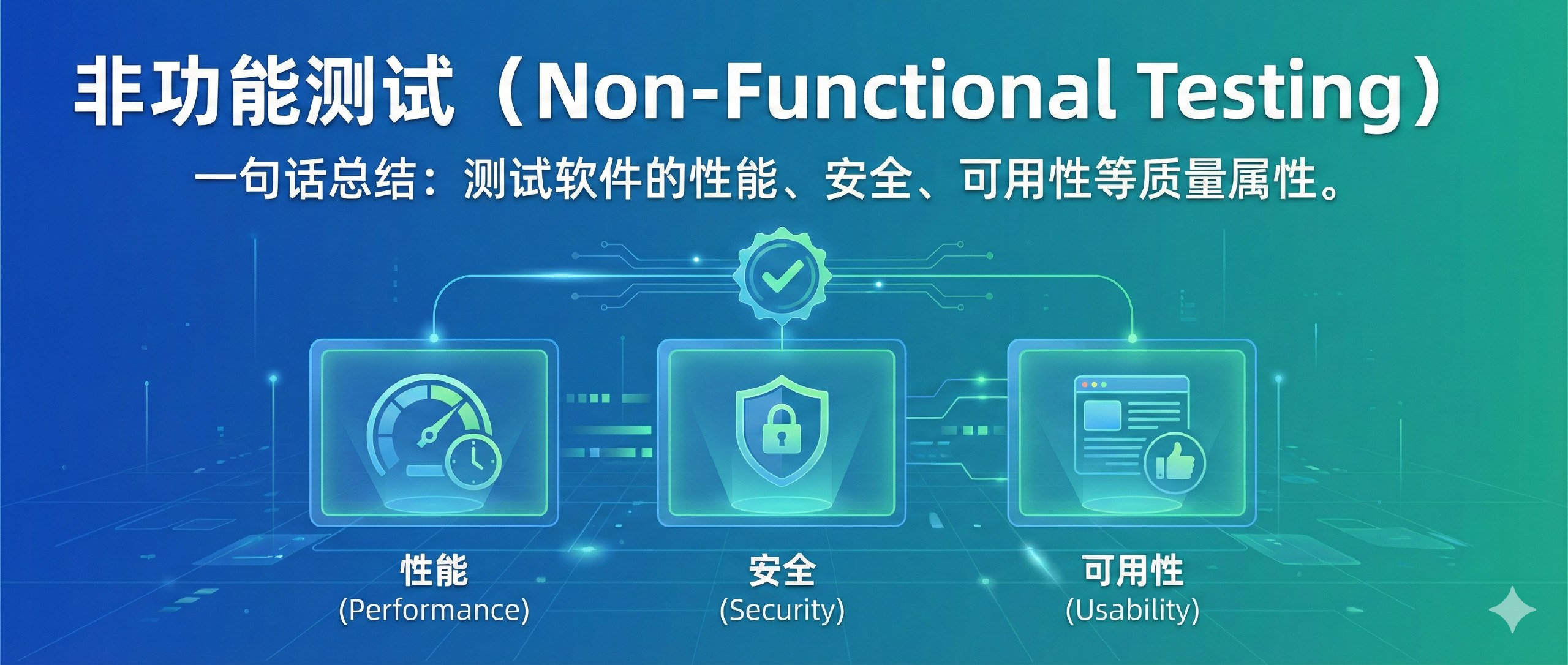 非功能测试(Non-Functional Testing)